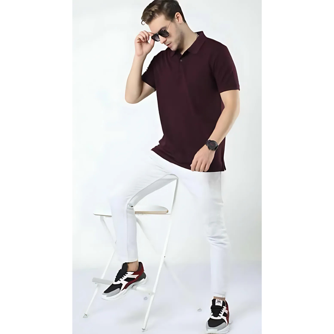 VanHuesen Core Tshirt - Maroon