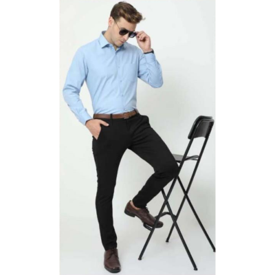 VanHuesen Core Shirt -  CVC Blue | Wrinkle Free