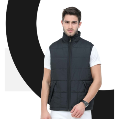 First Leaf Jacket - Half Sleeves Quilted Jacket
