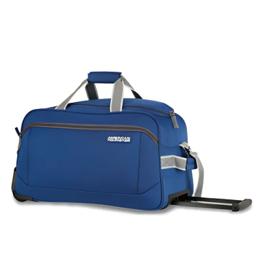 American Tourister - Blue Apex Wheel Duffle