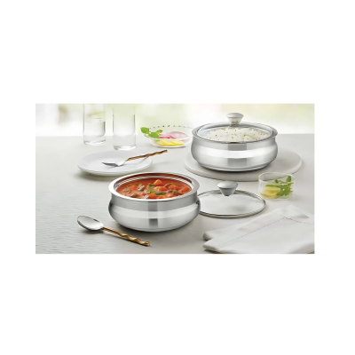 Borosil - SS Insulated Handi Server Set Of 2
