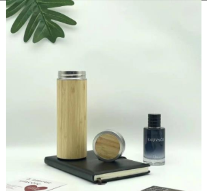 Bamboo and Cork Bottle