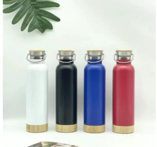 Bamboo and Cork Bottle