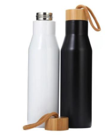 Bamboo and Cork Bottle